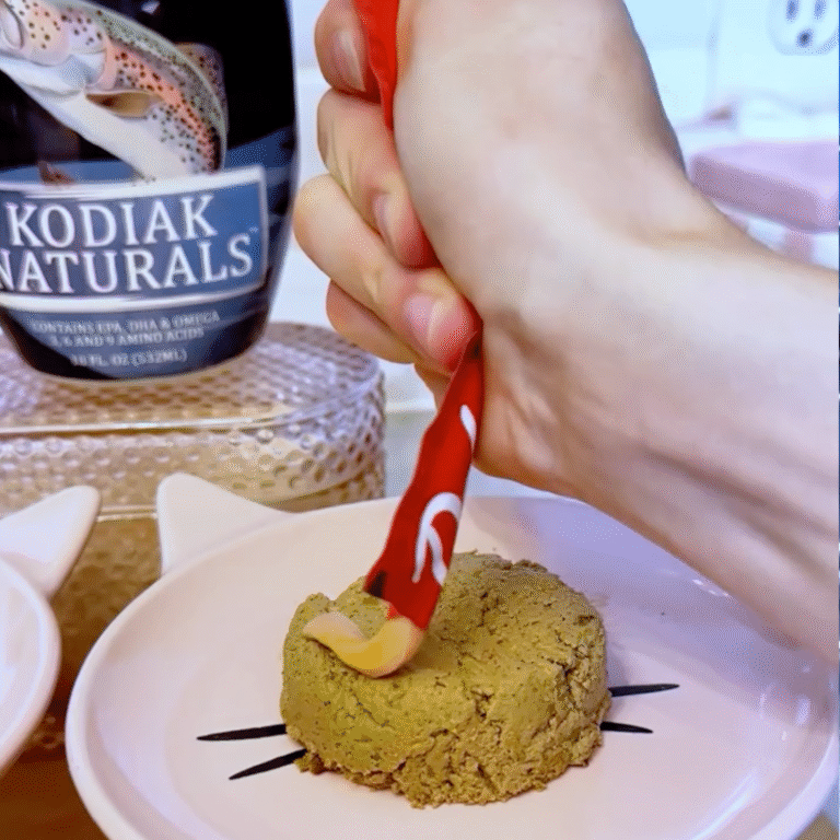 Serve Up Cupcakes - Kitty Cupcakes Kodiak Naturals Salmon Oil