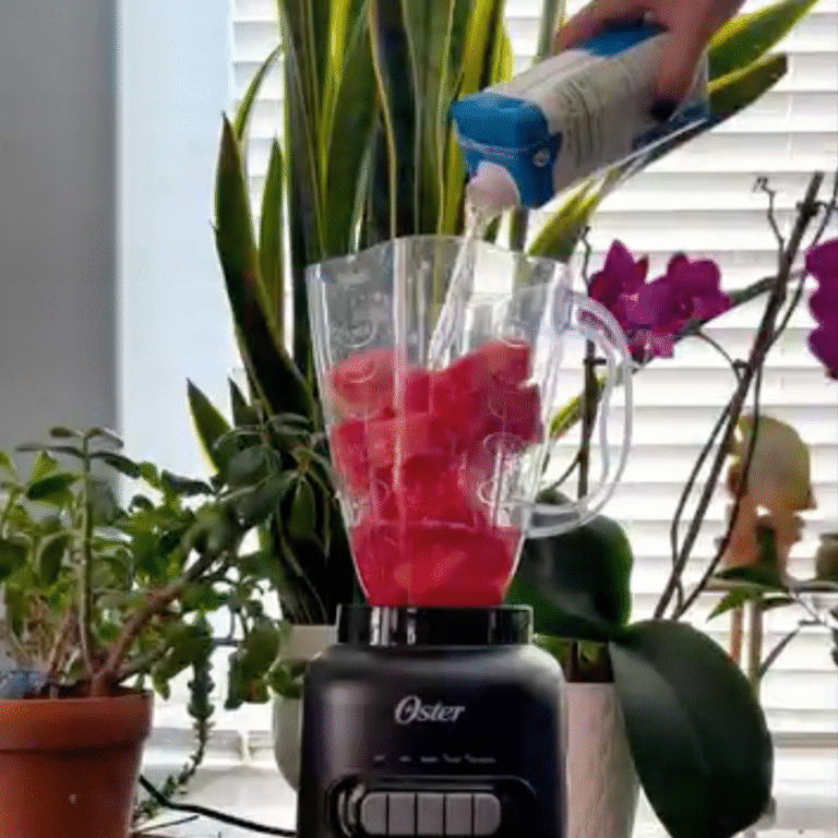 Blend ingredients together