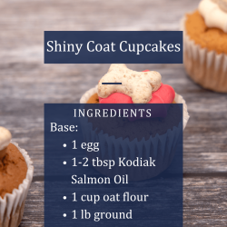 Shiny Coat Cupcakes | Kodiak Recipes